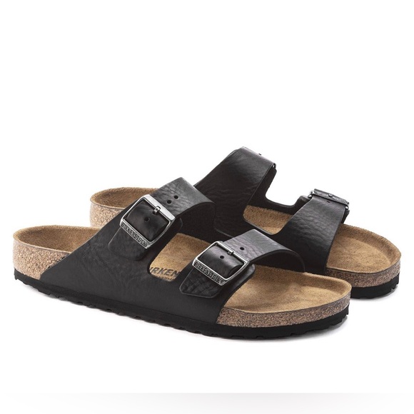 NEW BIRKENSTOCK ARIZONA GRIP BLACK TEXTURED Dual Strap Sandals SIZE 41 W 10 M 8 main image 10